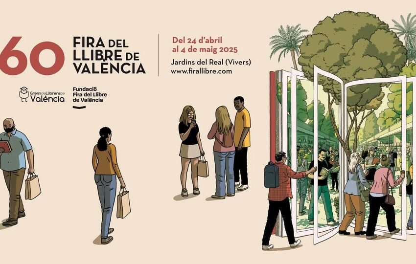  València dinamitza la 60a Fira del Llibre amb activitats de companyies culturals afectades per la DANA