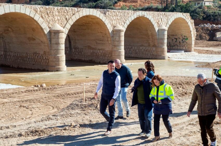 La Diputació aborda l’última fase abans de la reobertura del pont de la Fallereta de Turís
