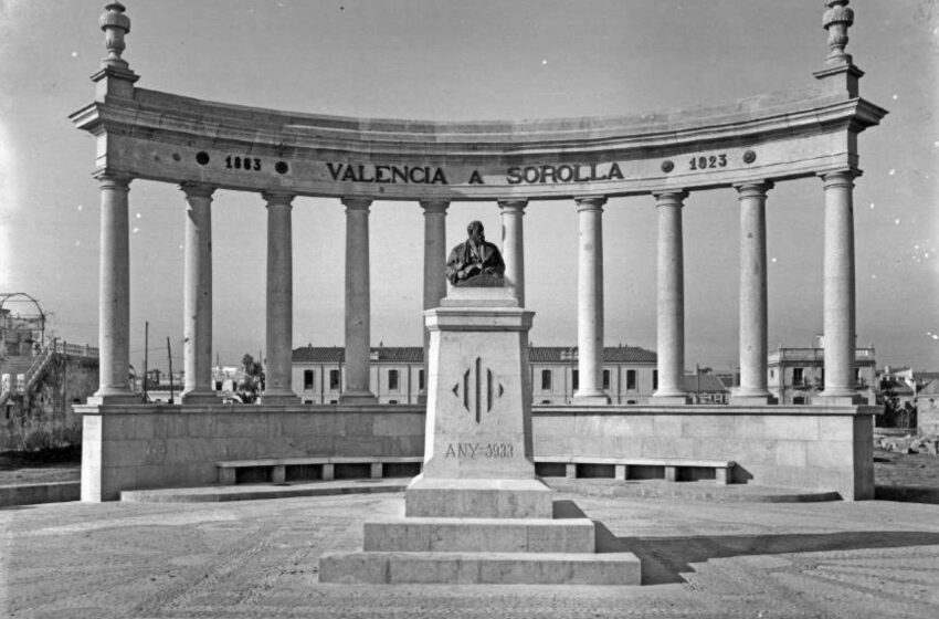 València planteja tres emplaçaments per a reconstruir l’antic Monument a Sorolla al Cabanyal