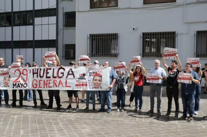  Vaga General i Manifestacions a la Comunitat Valenciana (29 de maig 2025)