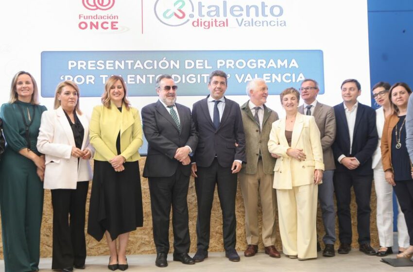 Carlos Mazón destaca la importància de la digitalització i la innovació per a afavorir la inclusió laboral de les persones amb discapacitat