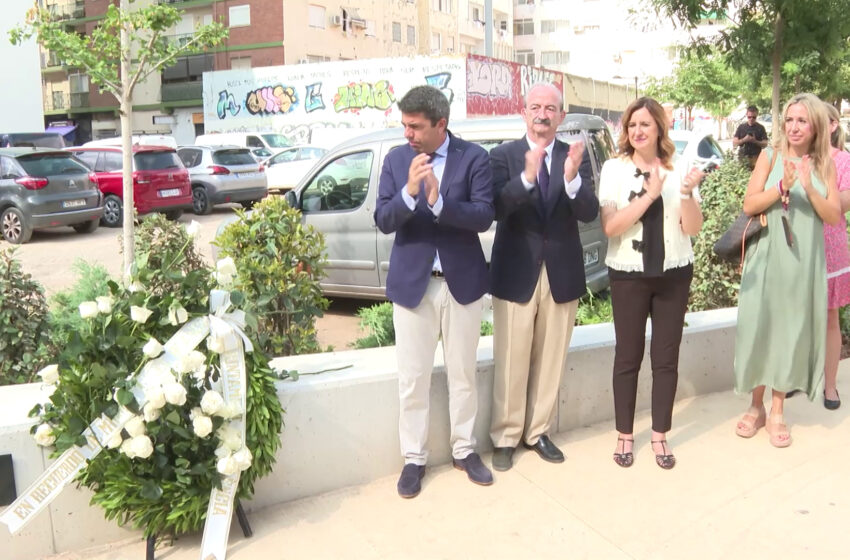  L’Ajuntament de València evoca la memòria de Miguel Ángel Blanco