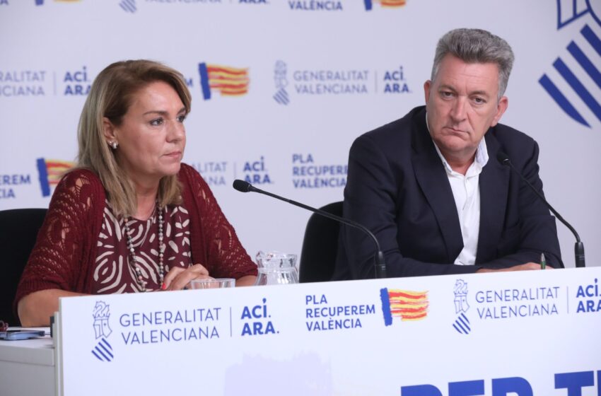  El Consell ofereix als ajuntaments afectats per la DANA l’ajuda de Vaersa per agilitzar la reparació urgent del clavegueram