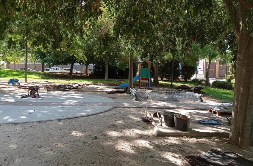  Comencen les obres de renovació dels jocs infantils al Jardí de Polífilo