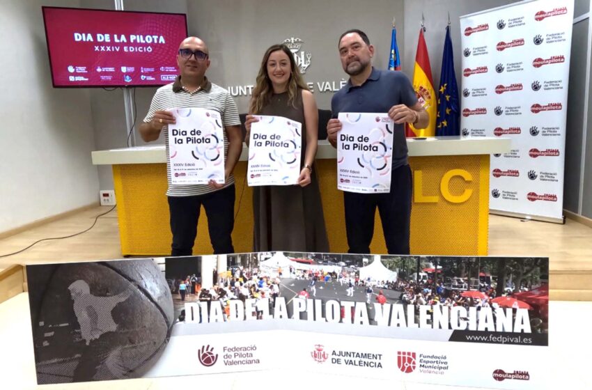  València s’ompli de pilota amb activitats, partides i tallers fins al diumenge 21