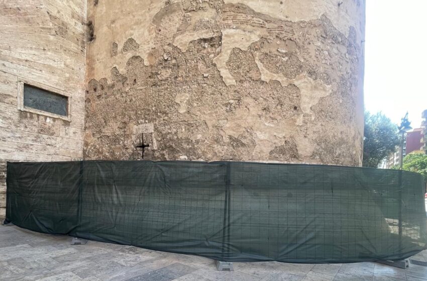 Arranquen les obres de rehabilitació de les Torres de Quart, tancades durant dos mesos