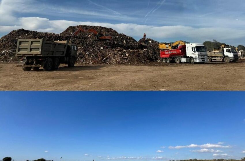  La Generalitat tanca el punt de transferència de Quart-Manises i retira un milió de tones de residus