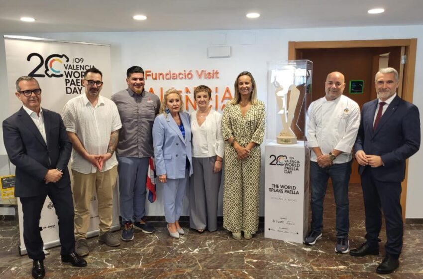 Marián Cano destaca que el certamen ‘World Paella Day 2025’ proyecta a la Comunitat Valenciana hacia el mundo