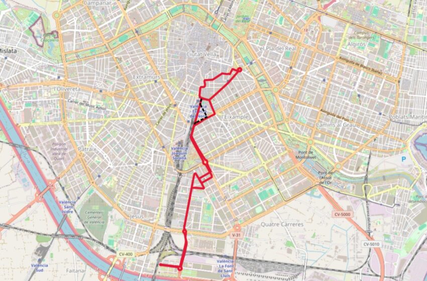 L’EMT allarga l’itinerari de la línia 8 i connectarà Turianova amb el centre de la ciutat