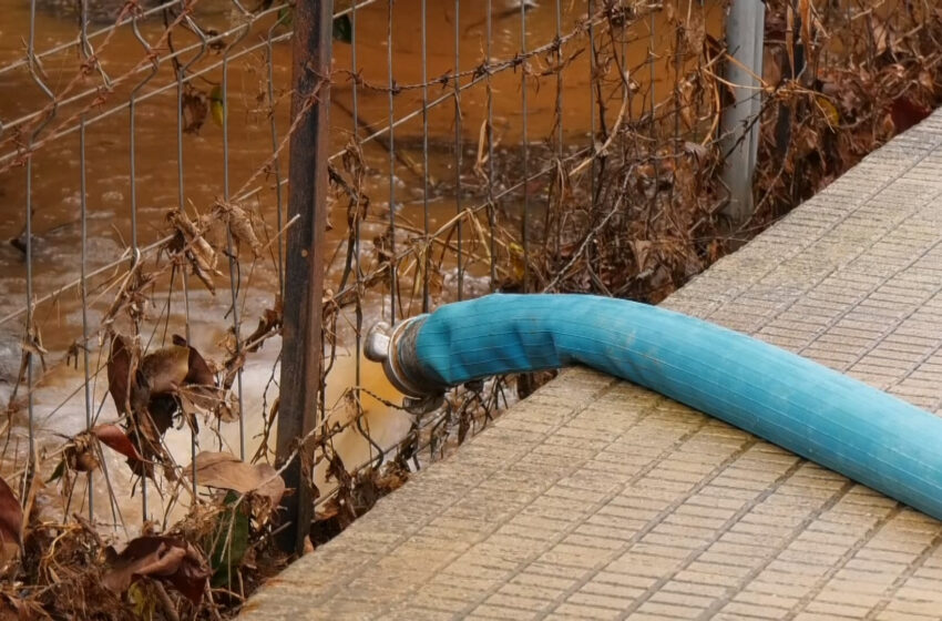  La pedania de Cogullada, una de les més afectades per la borrasca d’este cap setmana