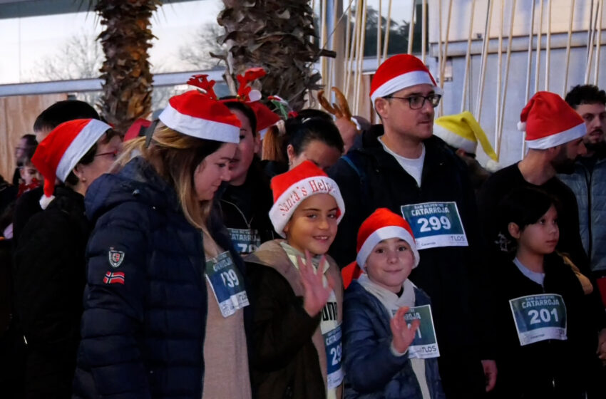 Ambient festiu i de celebració en la San Silvestre de Catarroja