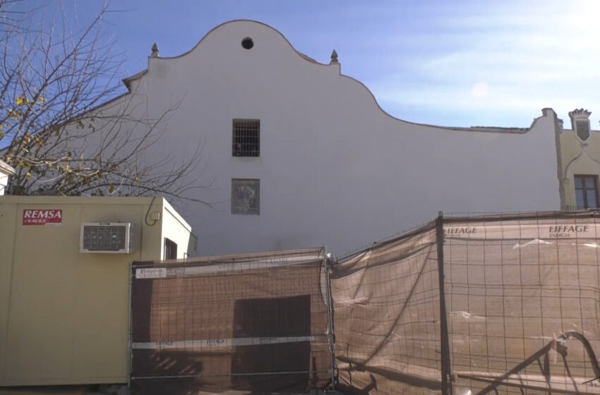 Les obres del Convent dels Àngels d’Alberic avancen a bon ritme