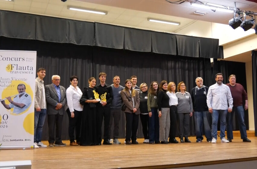  Catadau reunirà una vintena de joves intèrprets en el II Concurs de Flauta Travessera