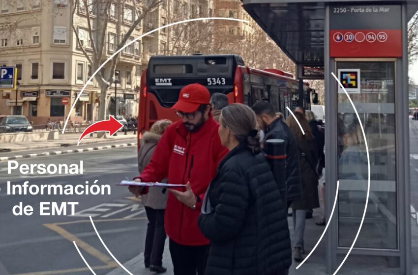  EMT registra un augment del 6,3% de viatgers durant les Falles 2026