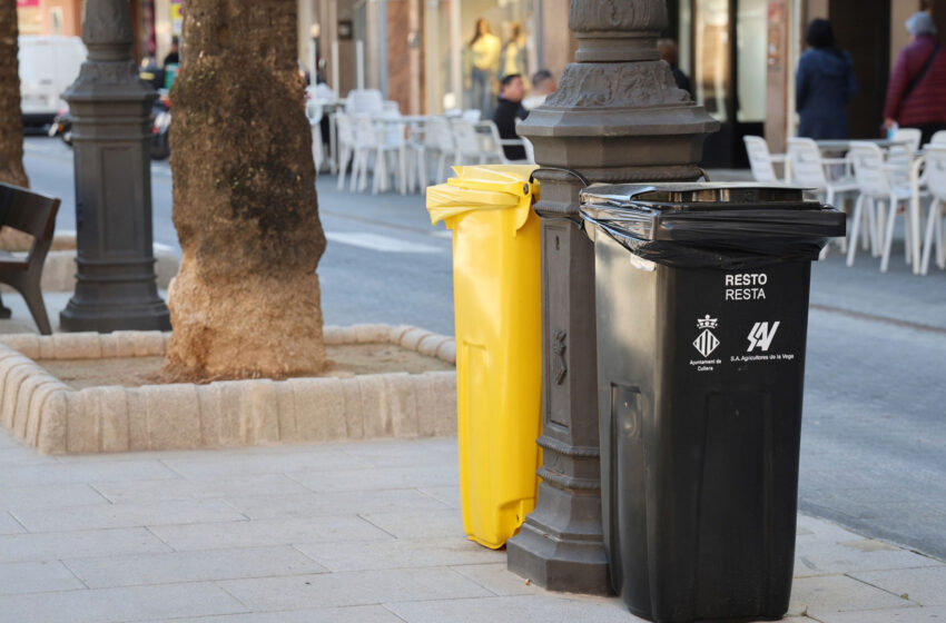 Cullera reforça la neteja durant les Falles amb 160 contenidors addicionals i més recollides diàries